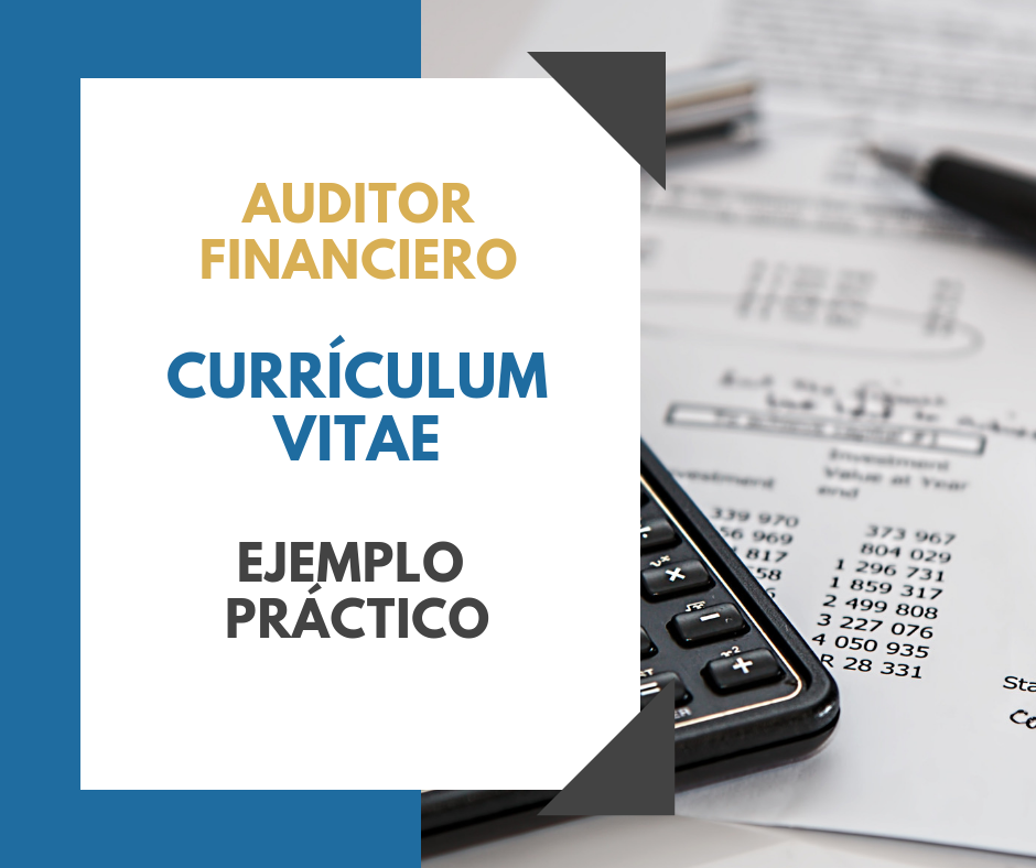 Ejemplo de Curriculum Vitae Auditor Financiero - Linka CV