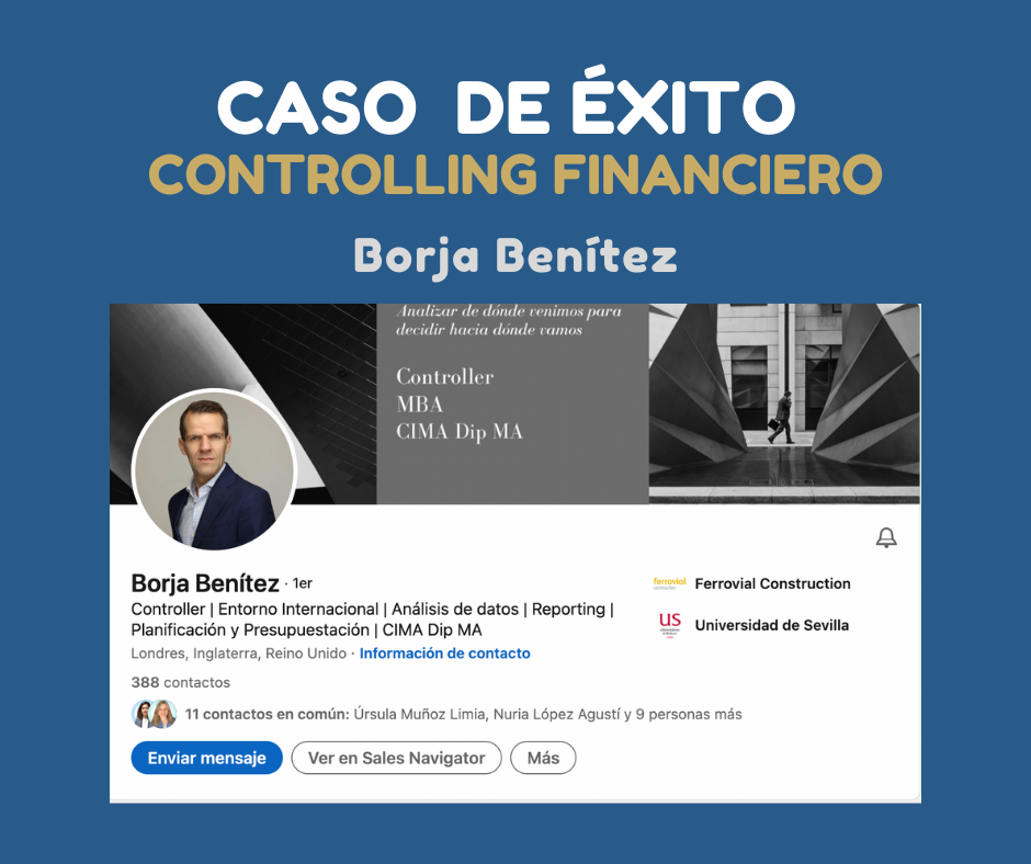 Borja Benítez - Controlling Financiero